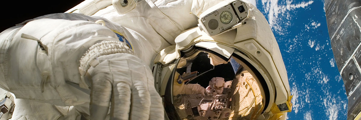 Astronaut in space